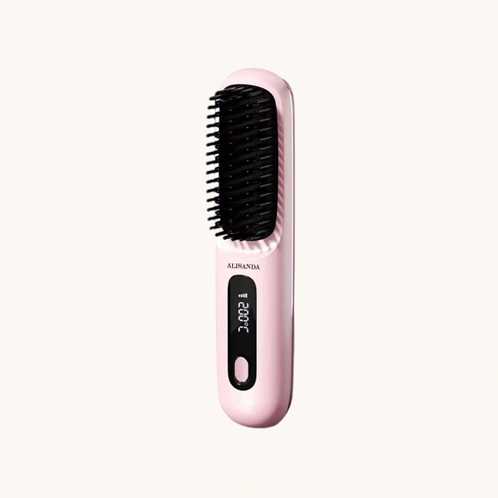 🔥 Hot Sale: Buy 2, Get an EXTRA Discount!✨Alisanda™ IntelliBrush Hair Straightener