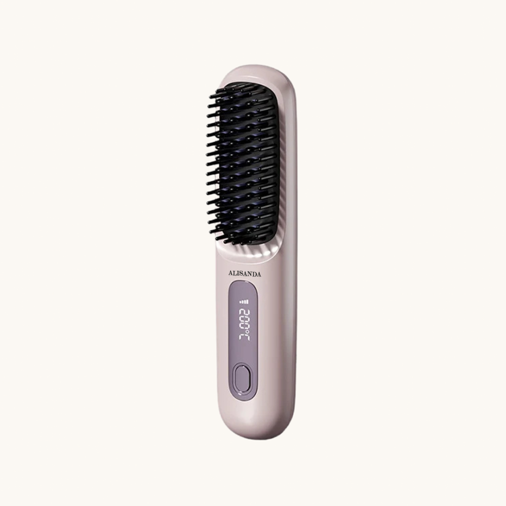 🔥 Hot Sale: Buy 2, Get an EXTRA Discount!✨Alisanda™ IntelliBrush Hair Straightener