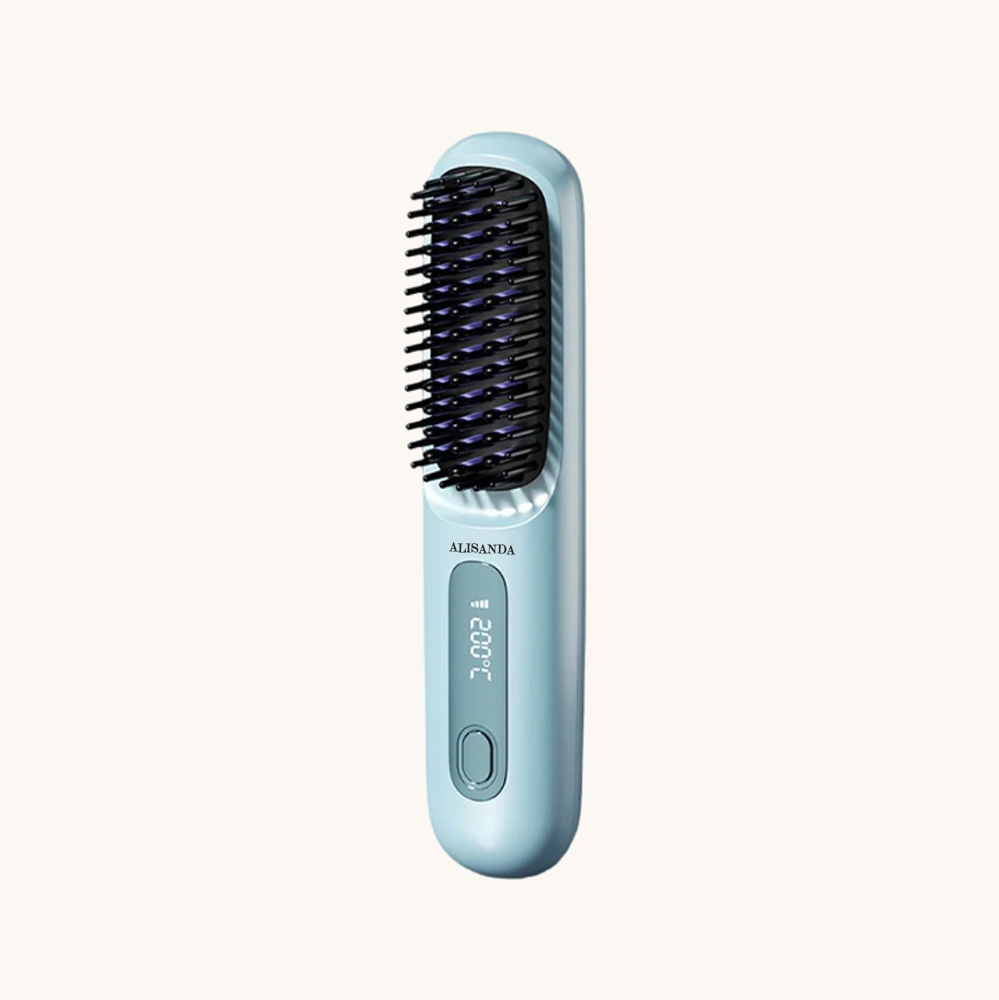 🔥 Hot Sale: Buy 2, Get an EXTRA Discount!✨Alisanda™ IntelliBrush Hair Straightener