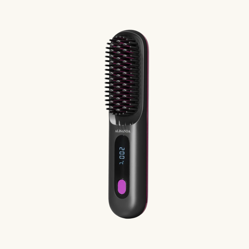 🔥 Hot Sale: Buy 2, Get an EXTRA Discount!✨Alisanda™ IntelliBrush Hair Straightener